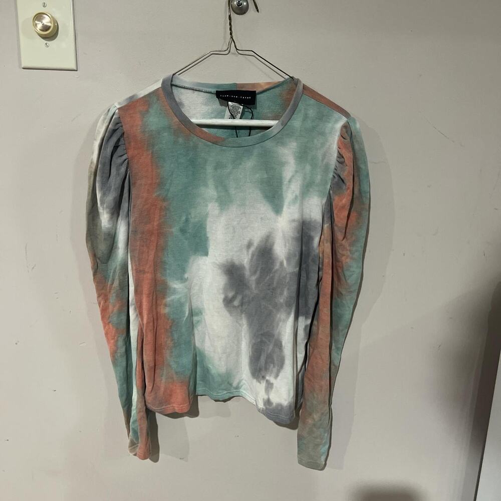 Know one cares multi coloured tie dye